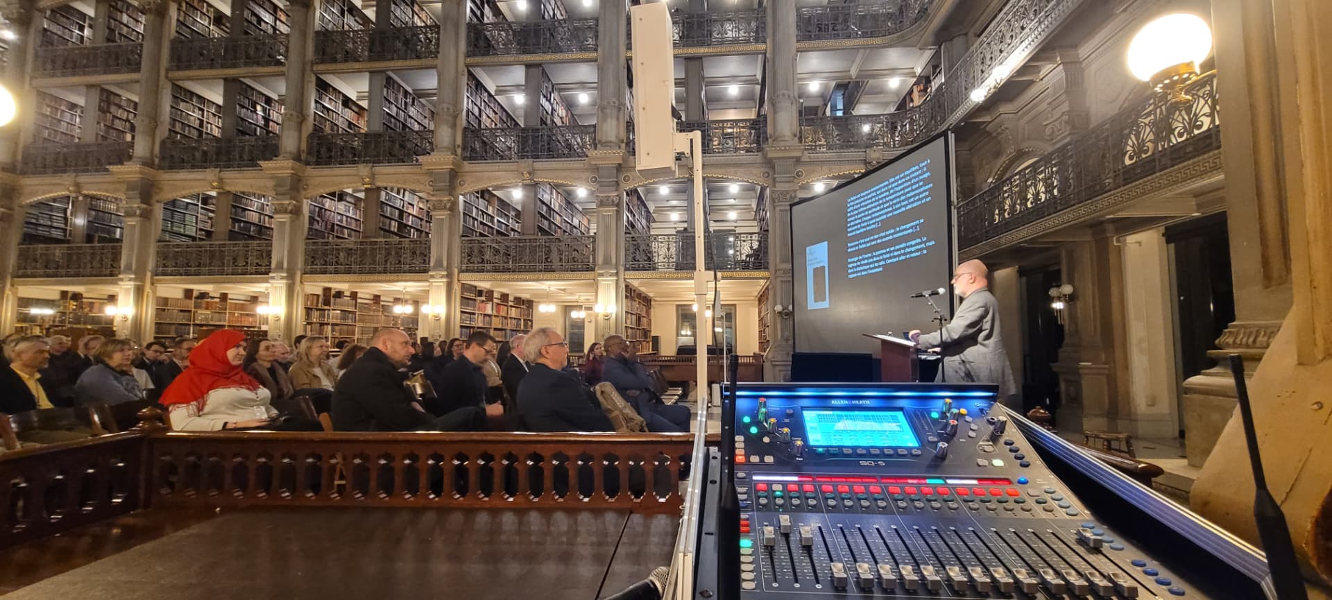 Live sound in a landmark Baltimore venue