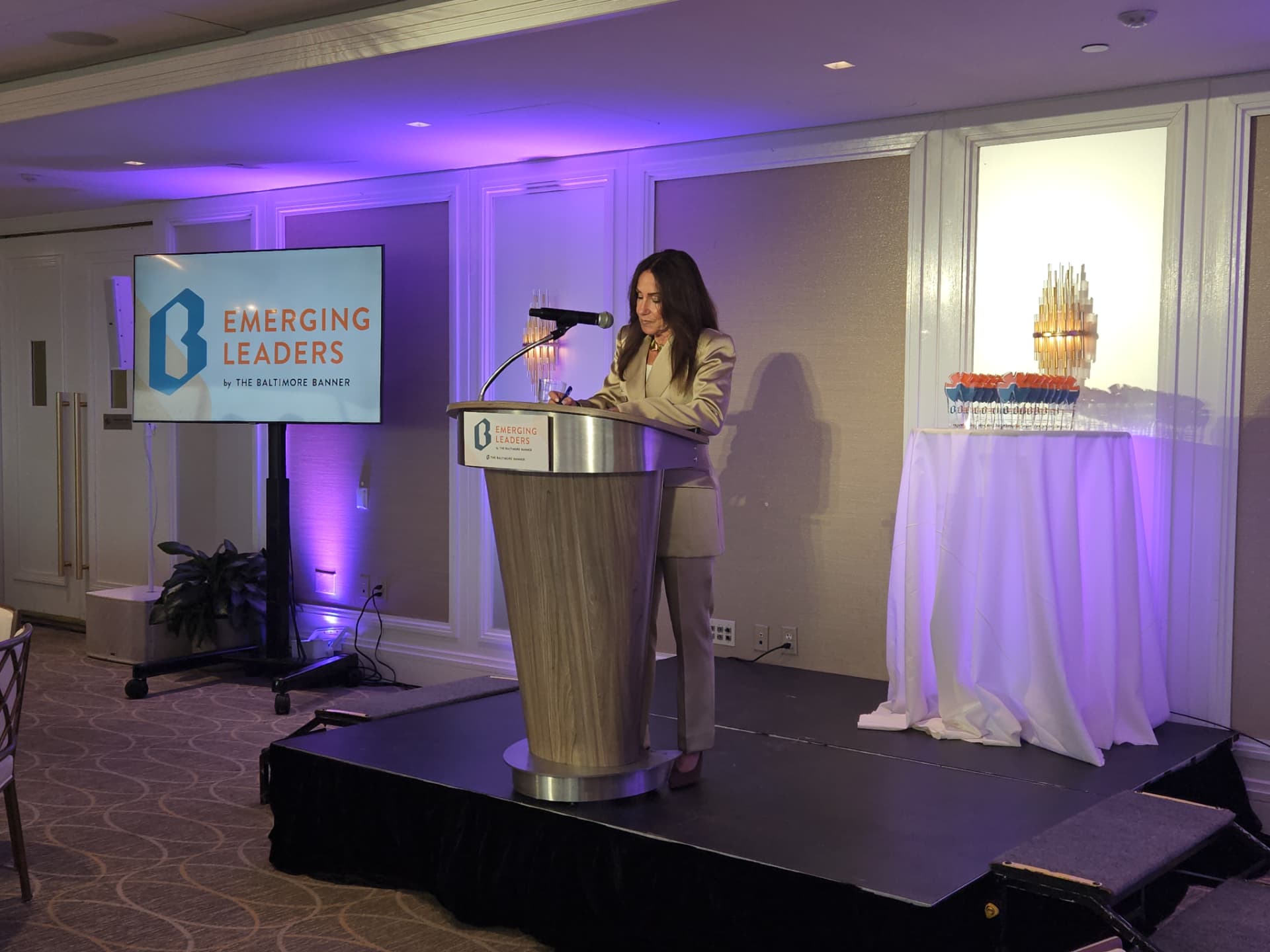 Emerging Leaders awards presentation